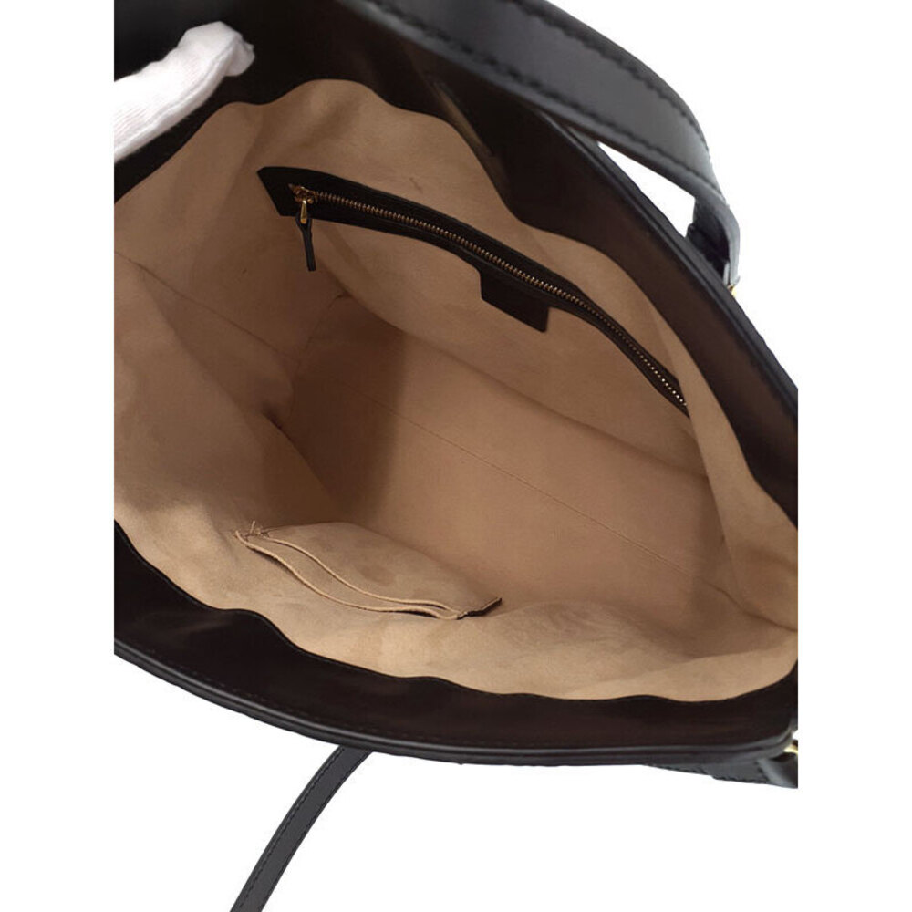 Gucci Guccissima Linea Fold Over Tote black leather - Picture 3 of 9